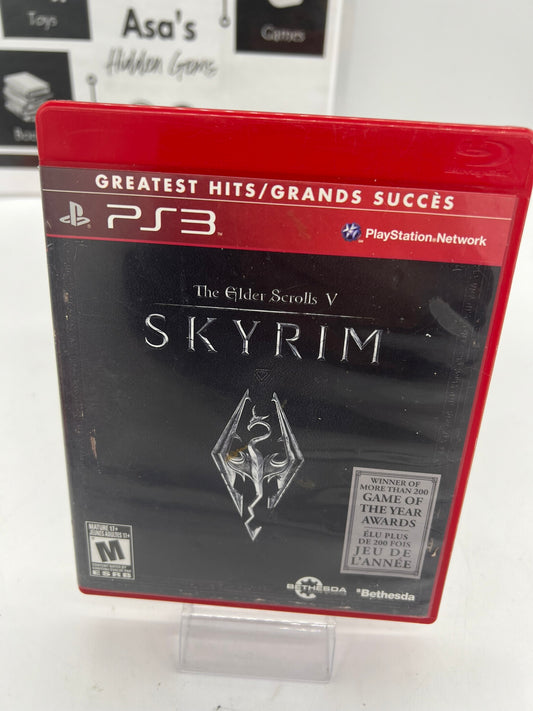 The Elder Scrolls V Skyrim Greatest Hits (PlayStation 3, 2008, PS3 )