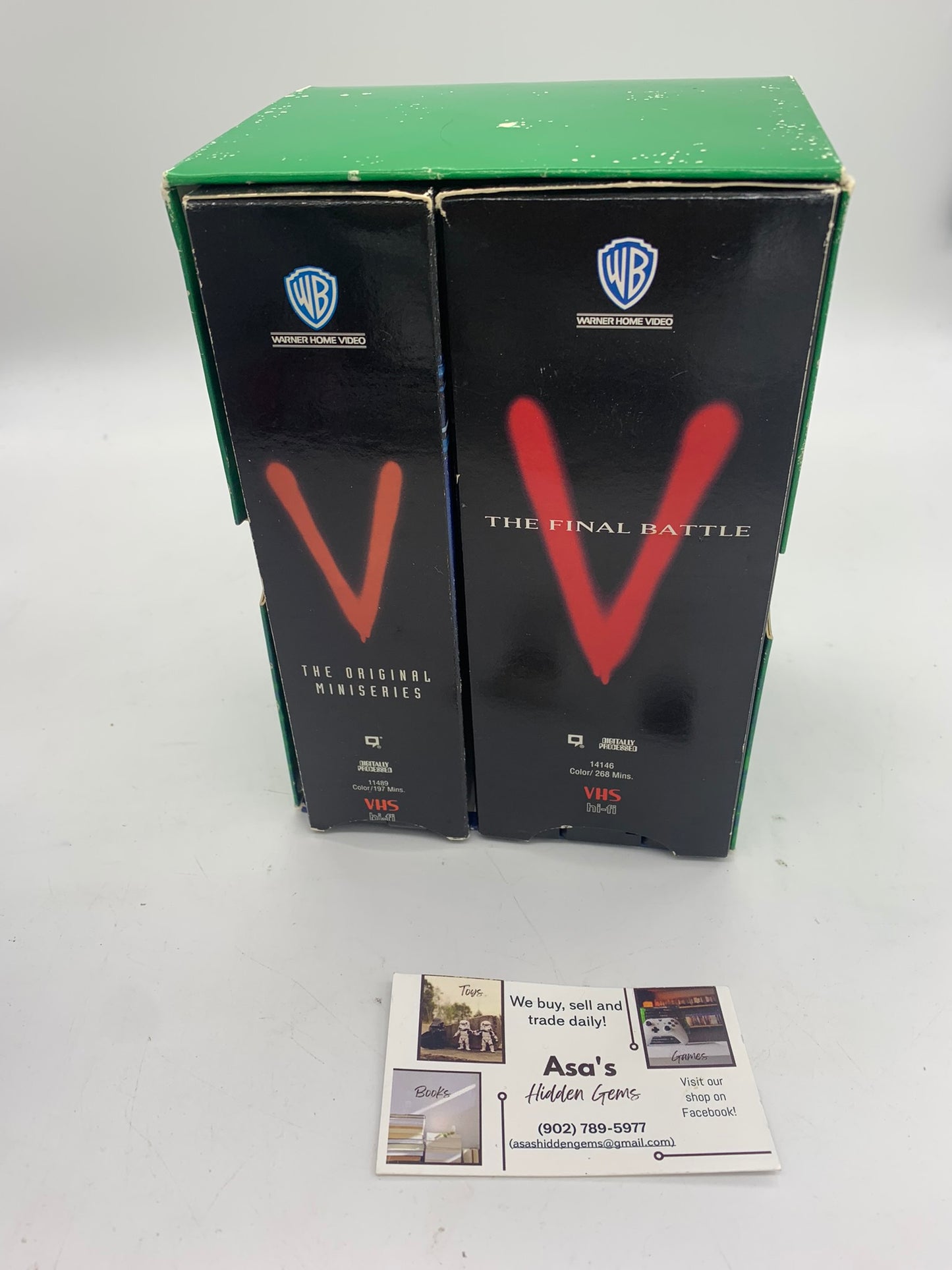 Complete Miniseries - V Original & The Final Battle VHS Box Set WB 1996