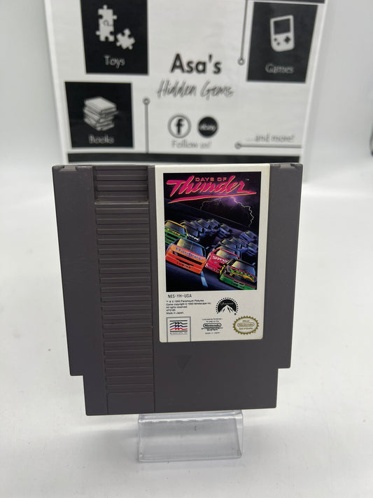 DAYS OF THUNDER (Nintendo NES, 1990)