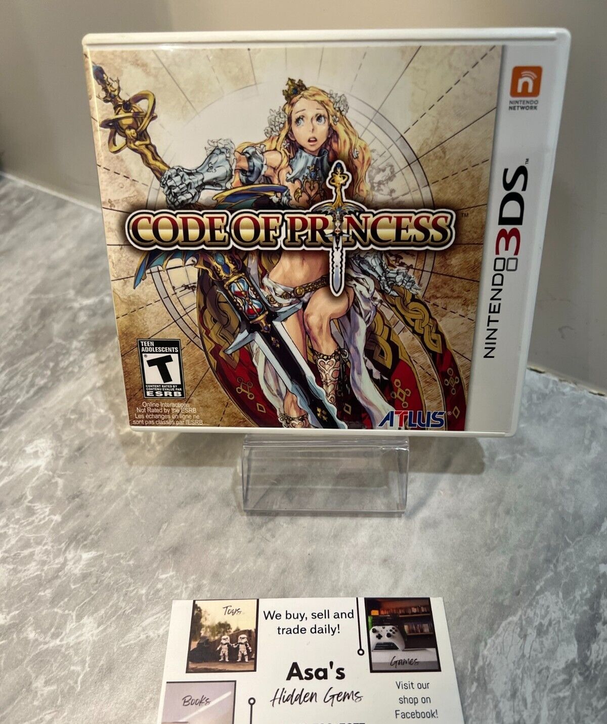 Code of Princess (Nintendo 3DS, 2012)