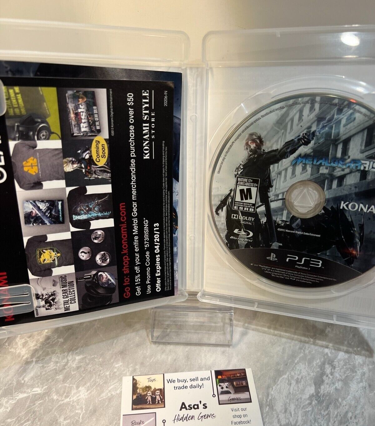 Metal Gear Rising: Revengeance (Sony PlayStation 3, 2013)