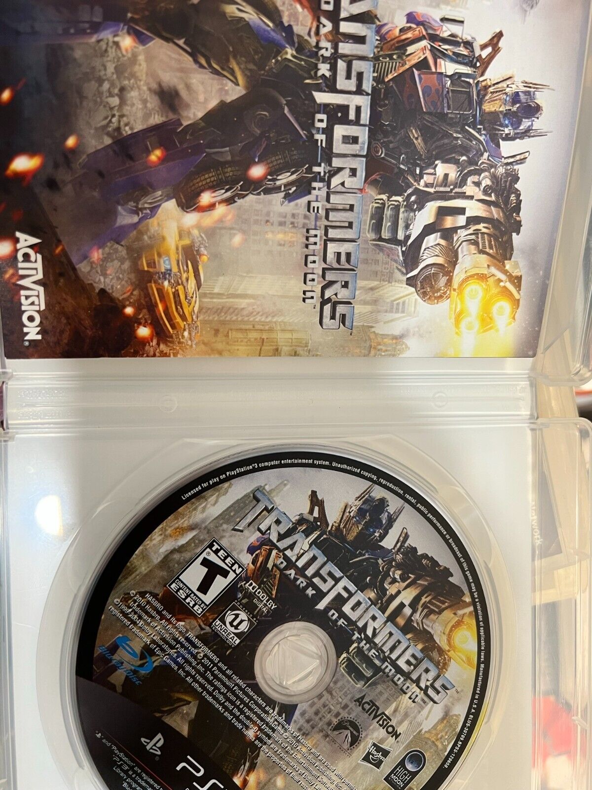 Transformers: Dark of the Moon (Sony PlayStation 3, 2011)