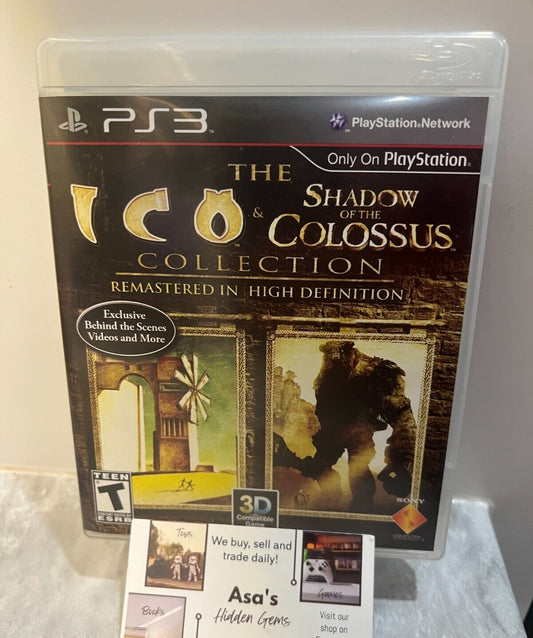 Ico and Shadow of the Colossus Collection (PlayStation 3 2011) PS3 