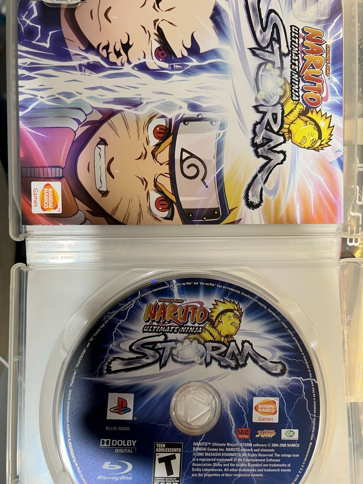 Naruto: Ultimate Ninja Storm (Sony PlayStation 3, 2008)