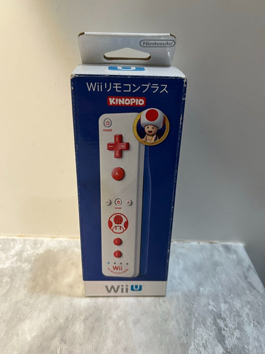 Nintendo Wii/Wii U Remote Plus Controller Toad (Japanese Version) New