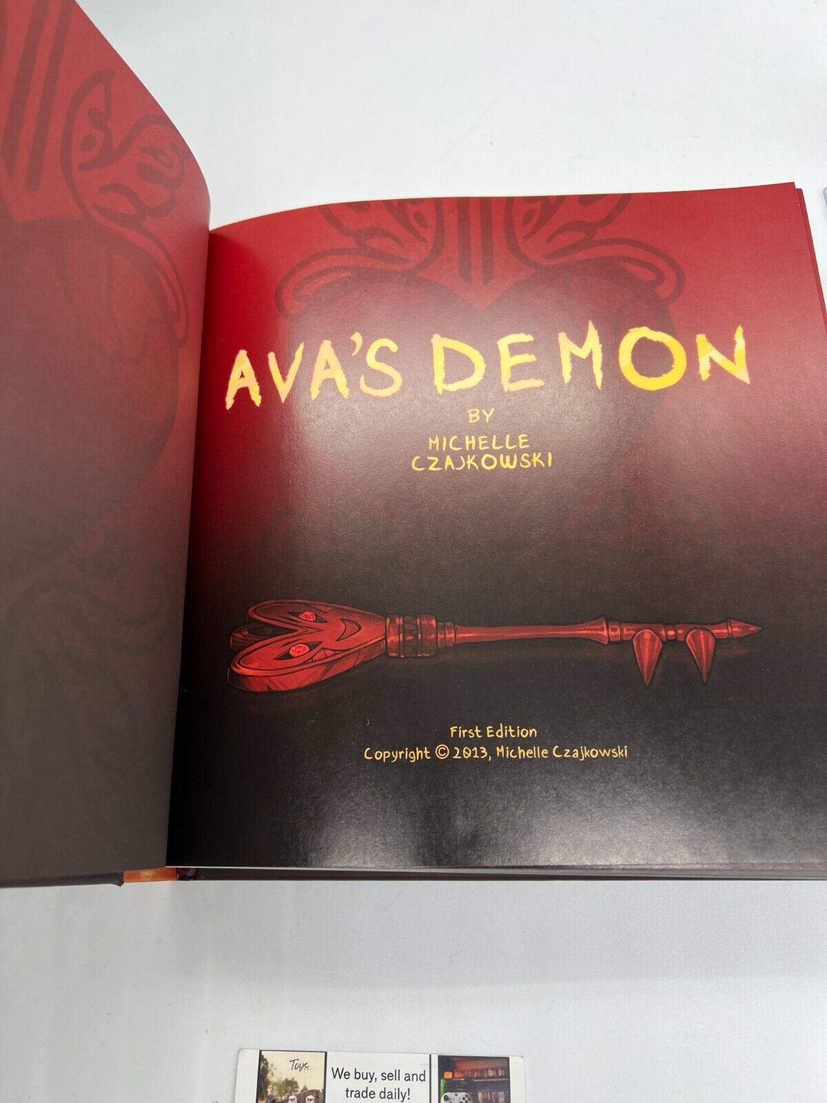 Ava’s Demon Book One M Czajkowski 1st Ed Autographed