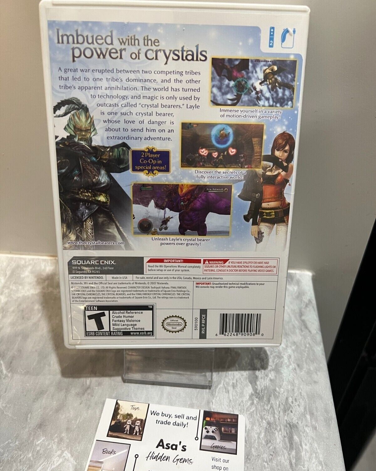 Final Fantasy Crystal Chronicles Crystal Bearers - Nintendo Wii