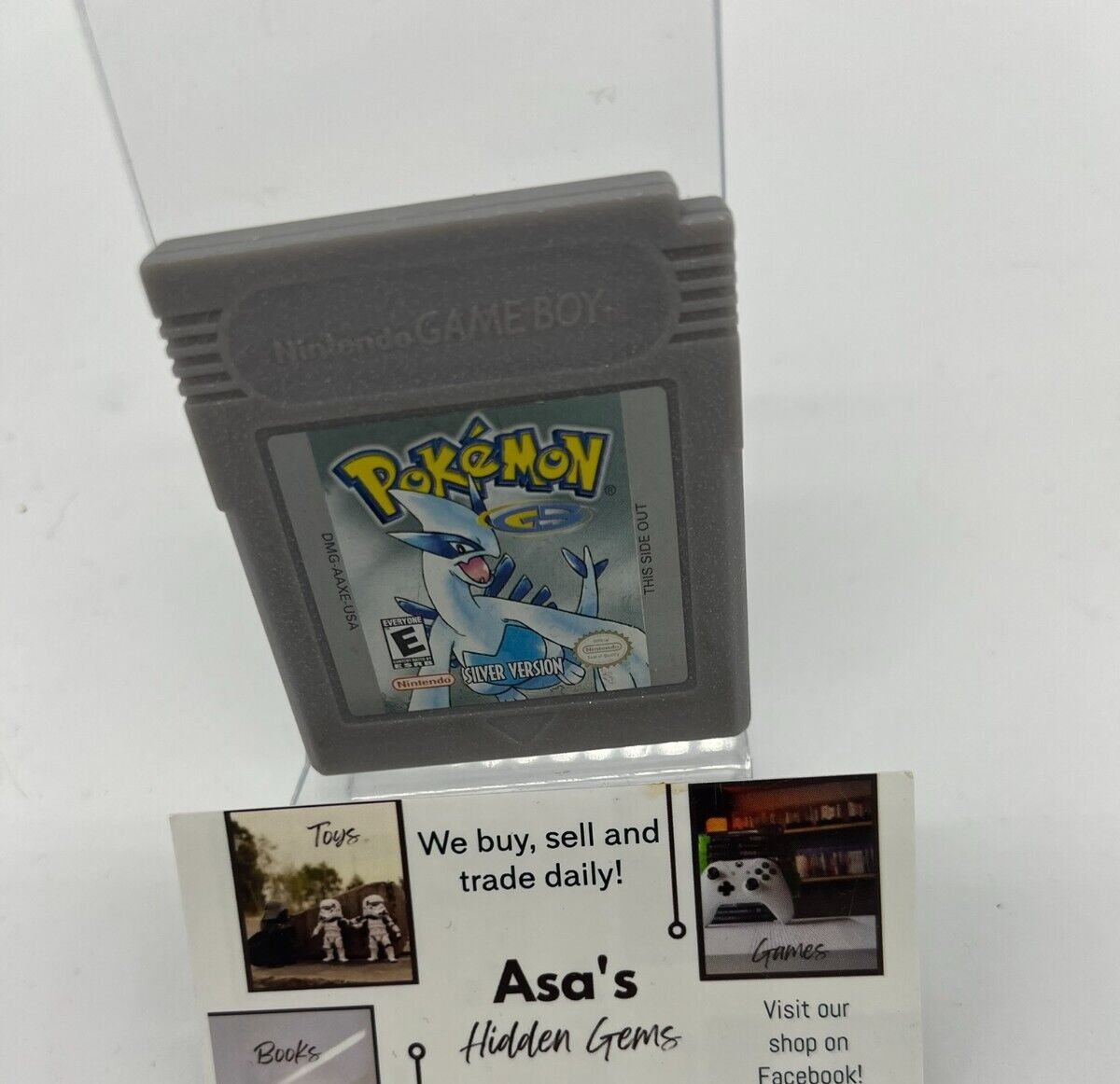 Pokémon: Silver Version (Nintendo Game Boy Color, 2000) - Not Working