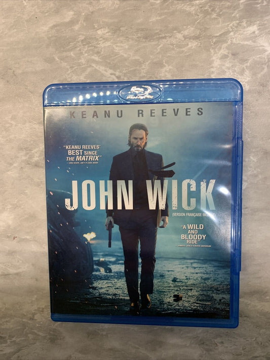 John Wick (Blu-ray Disc, 2015, Canadian)