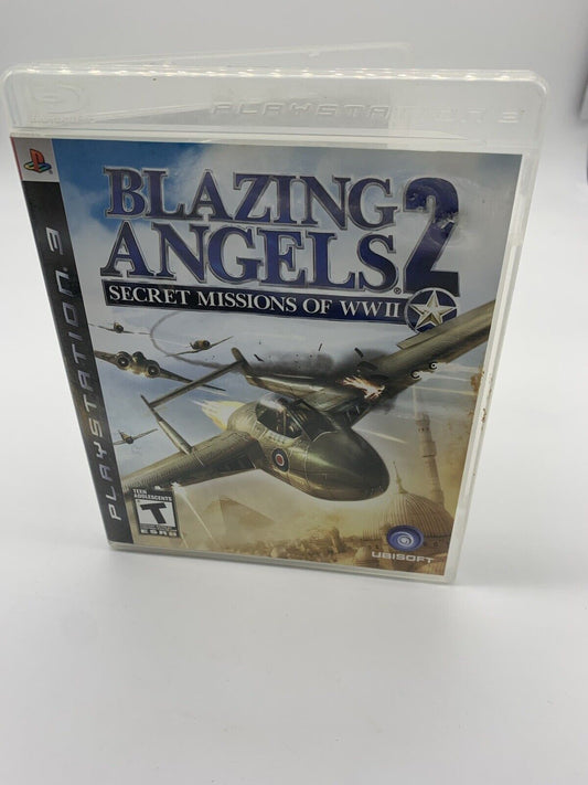 Blazing Angels 2: Secret Missions of WWII (Sony PlayStation 3, 2007)