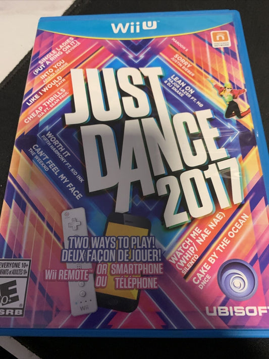 Just Dance 2017 Nintendo Wii U Game