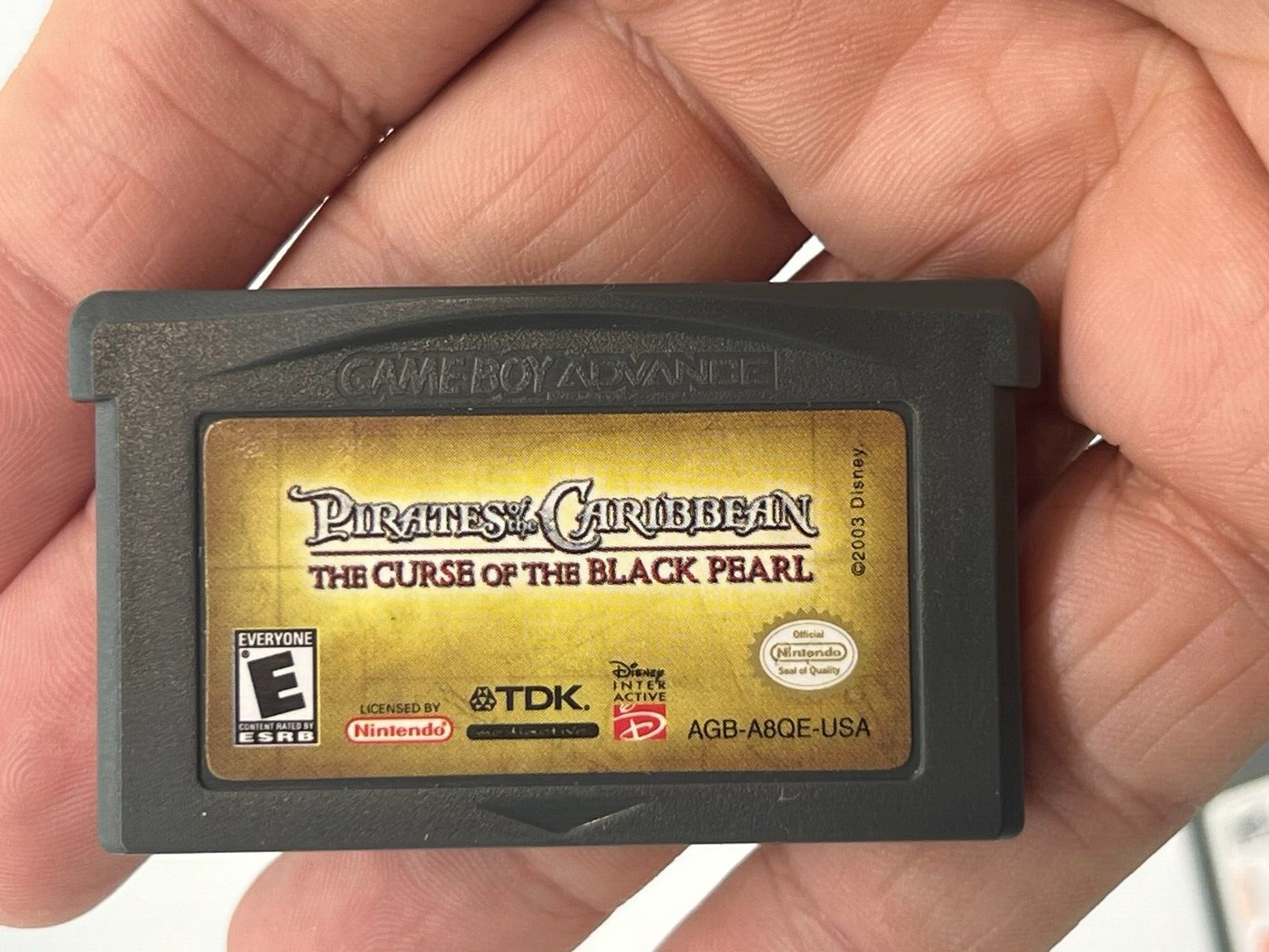 Pirates of the Caribbean: The Curse of the Black Pearl (Game Boy Advance, 2003)