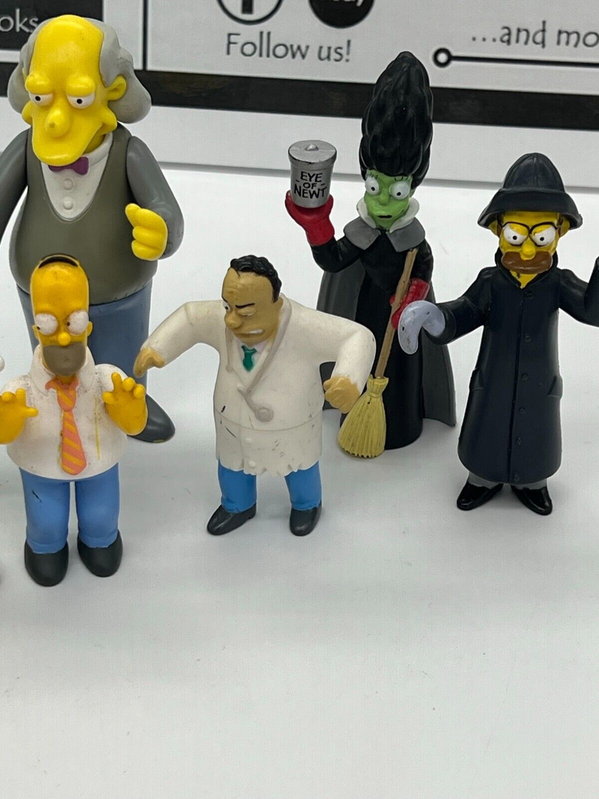 Simpsons Figures Lot (Burger King, Fox, Playmates)