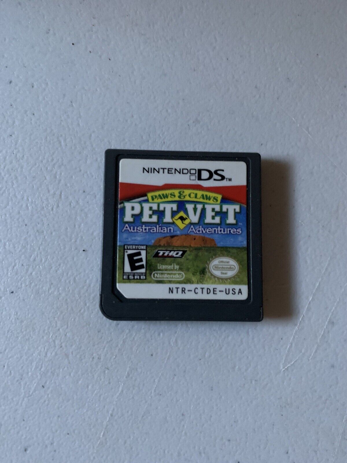 Paws & Claws: Pet Vet - Australian Adventures (Nintendo DS) Tested. Cart Only