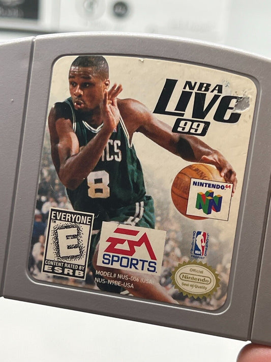 NBA Live 99 - Nintendo 64 N64 - Tested