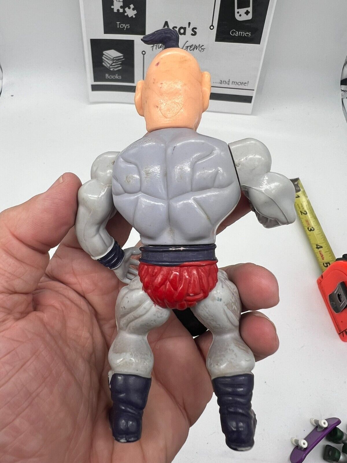 GALAXY HEROES Muscle Warriors Baltard 1980s MOTU - Hong Kong knockoff Figure