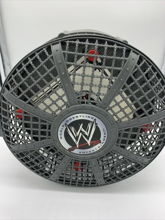 2008 Jakks Pacific WWE Micro Wrestling Elimination Chamber Cage Ring WWF Mini
