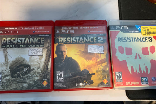 Resistance 1 2 3  (Sony PlayStation 3)