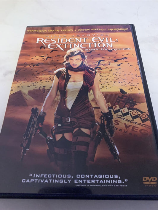 Resident Evil Extinction DVD Gently Pre-owned Milla Jovovich