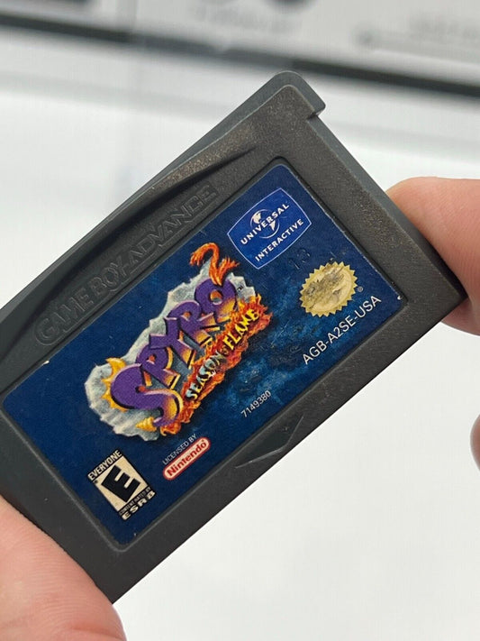 Spyro 2: Season of Flame (Nintendo Game Boy Advance, 2002) - Tested