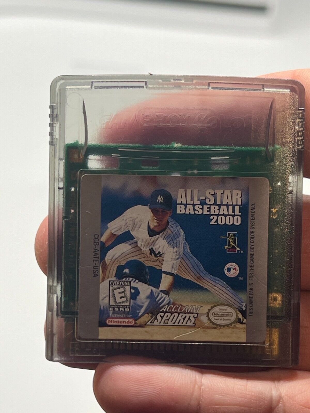 All-Star Baseball 2000 (Nintendo Game Boy Color, 1999) - Tested