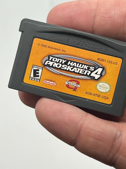 Tony Hawk's Pro Skater 4 (Nintendo Game Boy Advance, 2002)