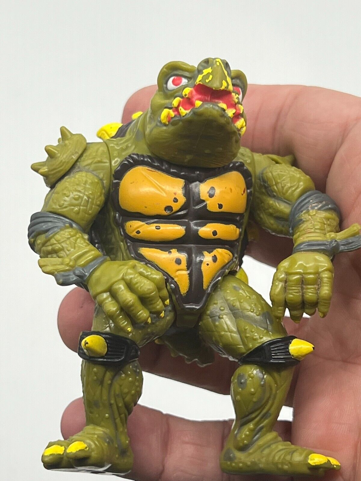 Vintage Playmates 1991 Teenage Mutant Ninja Turtles TMNT Tokka Action Figure