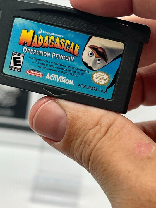 Madagascar Operation Penguin Nintendo Gameboy Advance Tested