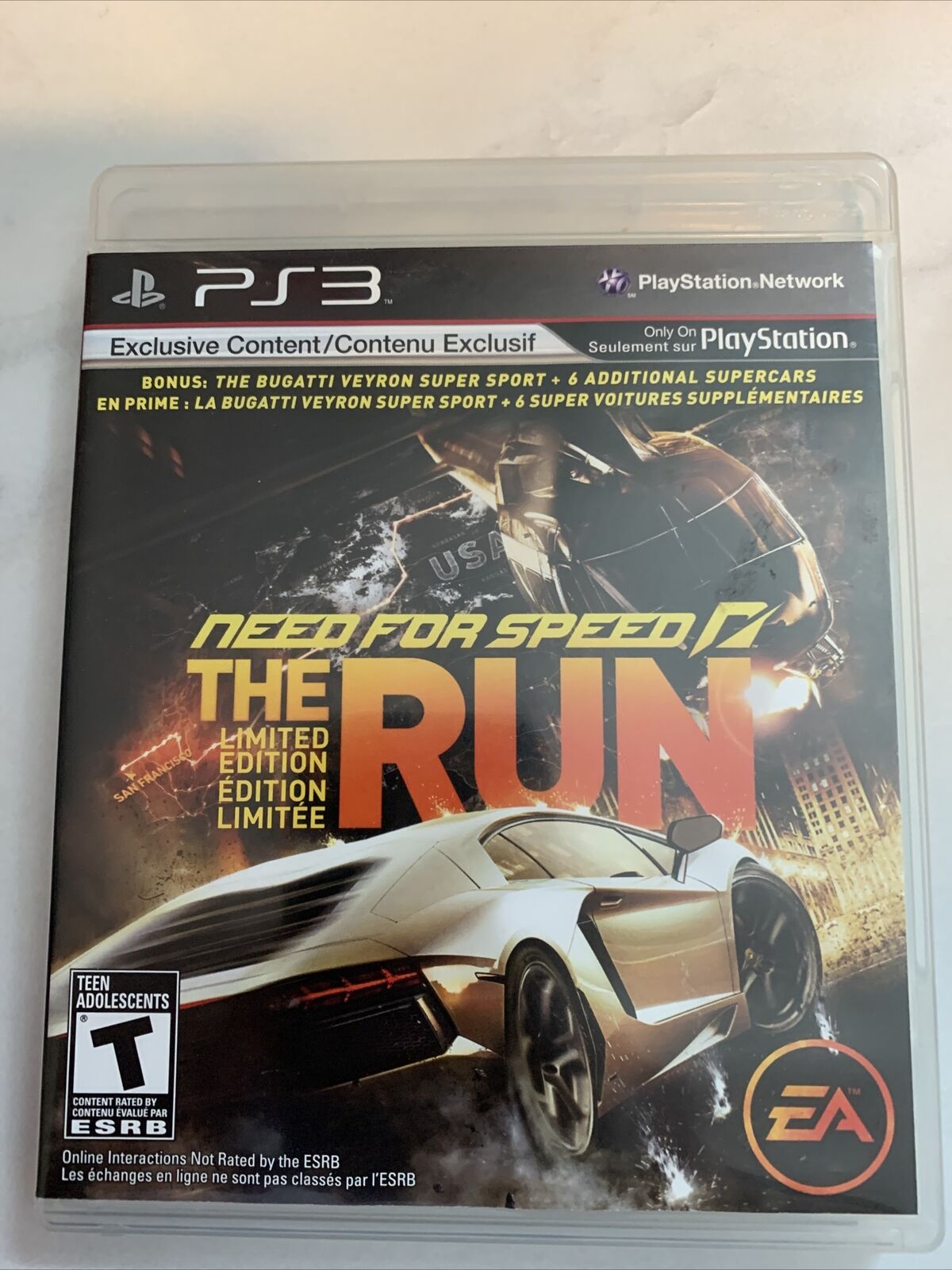 Need for Speed: The Run (Sony PlayStation 3)