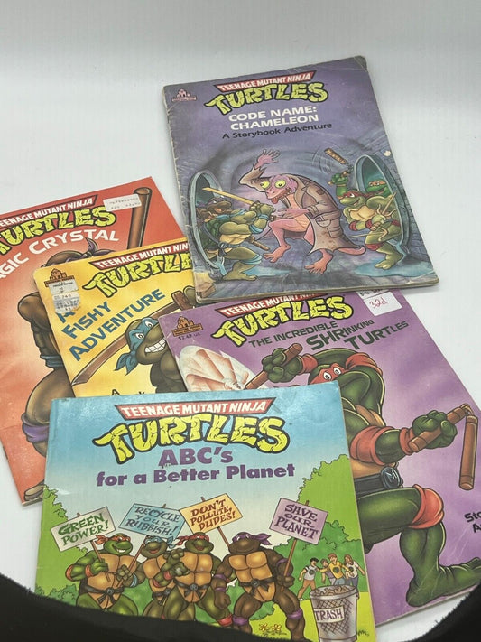 Lot of 5 Teenage Mutant Ninja Turtles TMNT A Story book