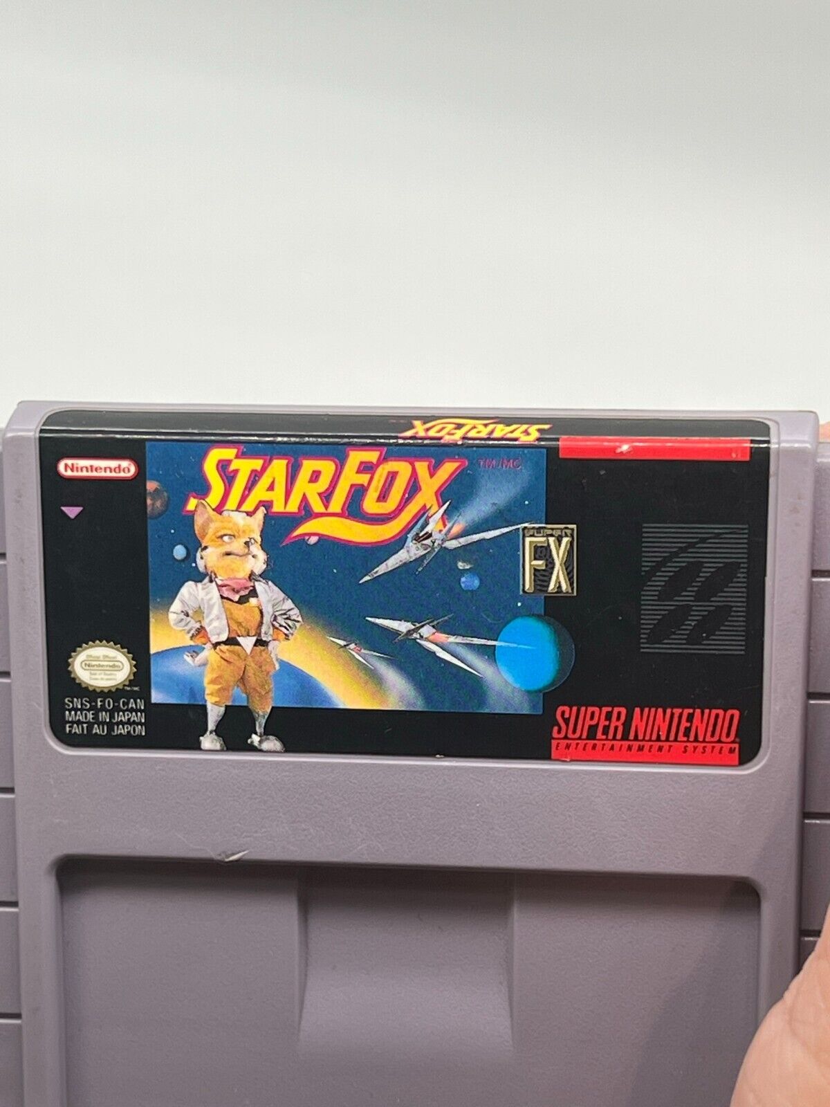 Star Fox (Super Nintendo, SNES 1993) Cart Only TESTED