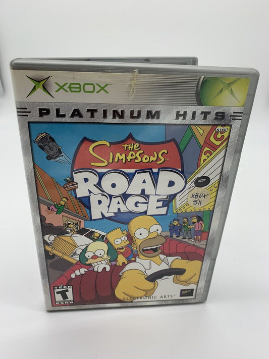 Simpsons Road Rage (Microsoft Xbox, 2001) - Read Description