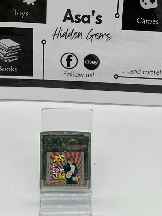 Austin Powers Oh Behave! Gameboy Color Cart Only - Tested