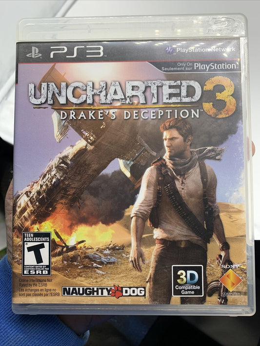 Uncharted 3: Drake's Deception (Sony PlayStation 3, 2011)