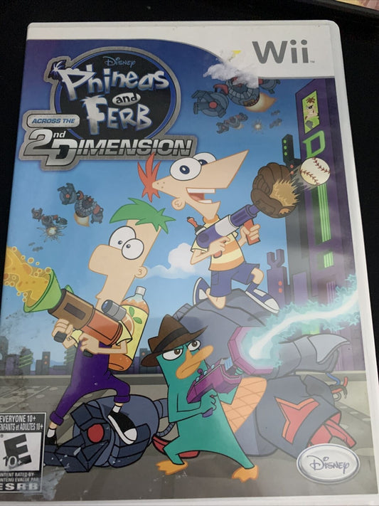 Phineas and Ferb: Across the 2nd Dimension (Nintendo Wii, 2011)