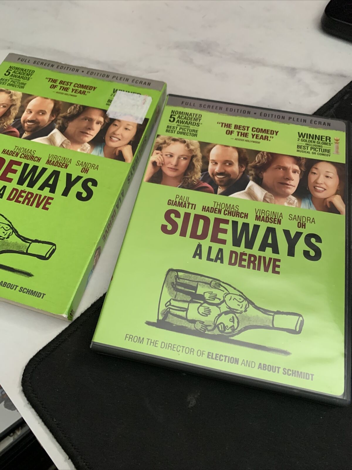 Sideways (DVD, 2005, Canadian Full Screen)