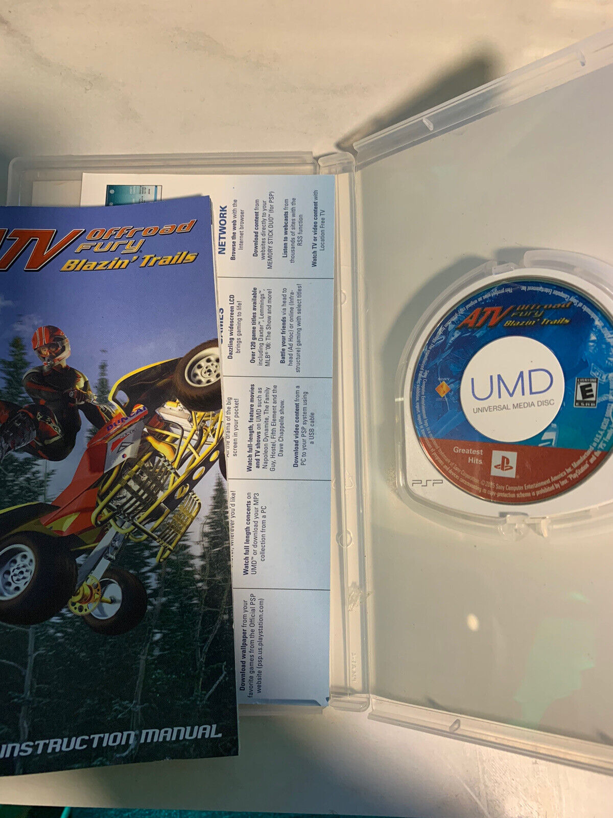 ATV Offroad Fury: Blazin' Trails Greatest Hits (Sony PSP, 2006)