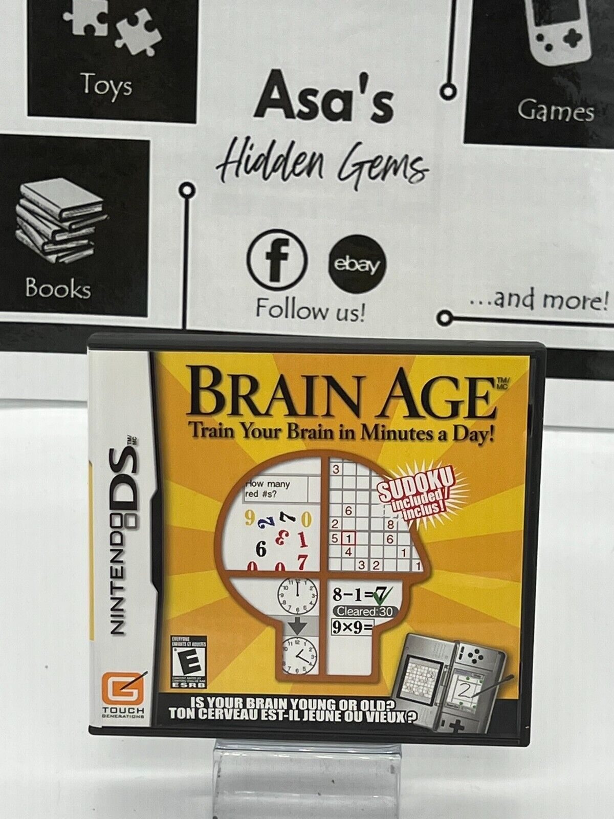 Brain Age: Train Your Brain in Minutes a Day (Nintendo DS/3DS, 2006) - Tested