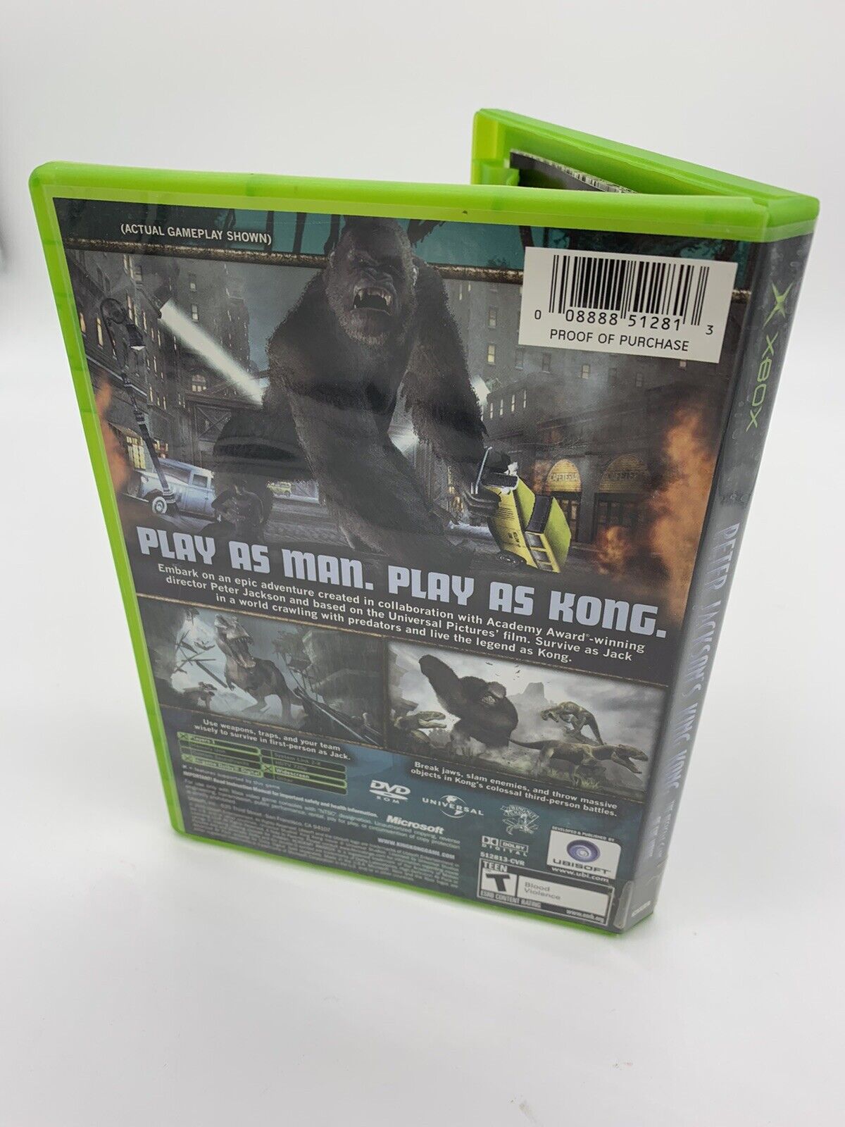 Peter Jackson's King Kong: The Official Game of the Movie (Microsoft Xbox, 2005)