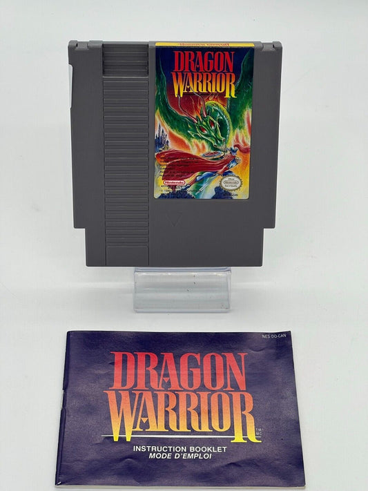 Dragon Warrior (Nintendo Entertainment System, 1989) NES w/Manual - Tested