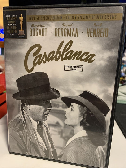 Casablanca (DVD, 2008, 2-Disc Set, Special Edition)