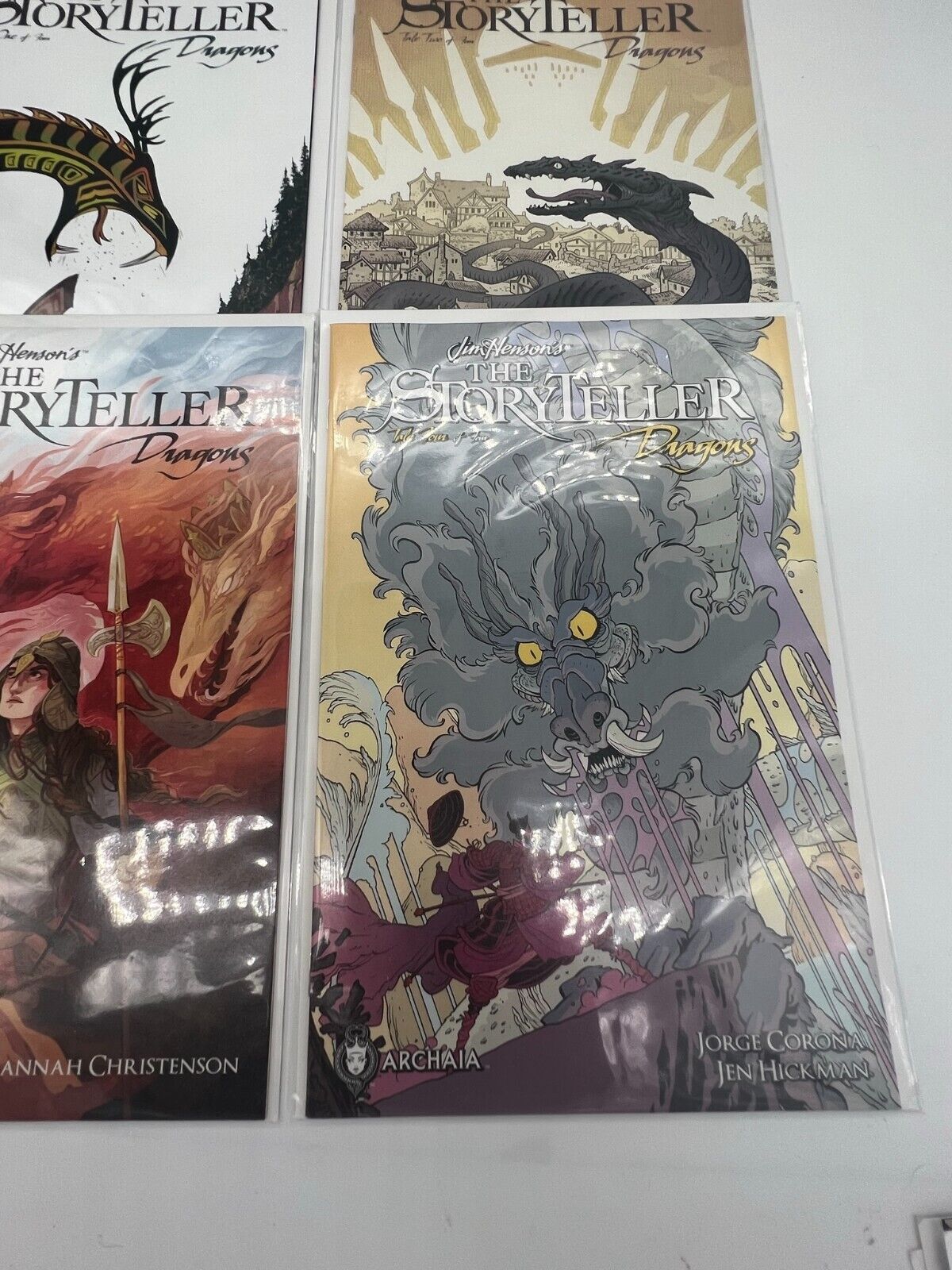 Jim Henson's The StoryTeller Dragons 1-4 Set - Comics