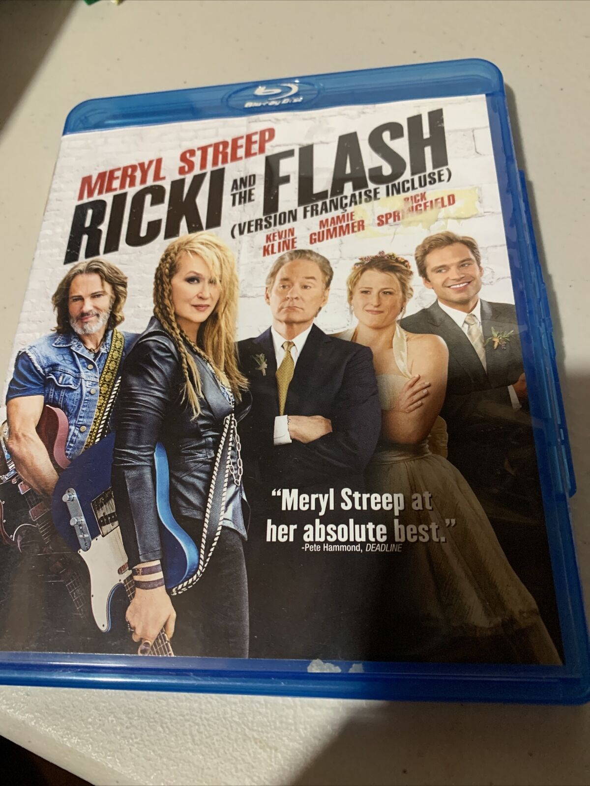 Ricki and the Flash (Blu-ray Disc, 2015, Canadian)