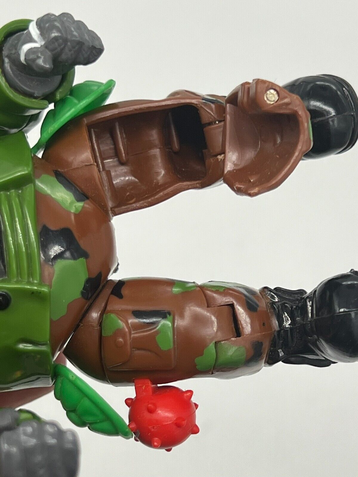 1992 TMNT Ninja Turtles Mutations Figure Rocksteady Vintage Playmates