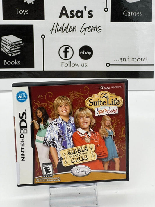 Suite Life of Zack & Cody: Circle of Spies (Nintendo DS, 2007) - Tested