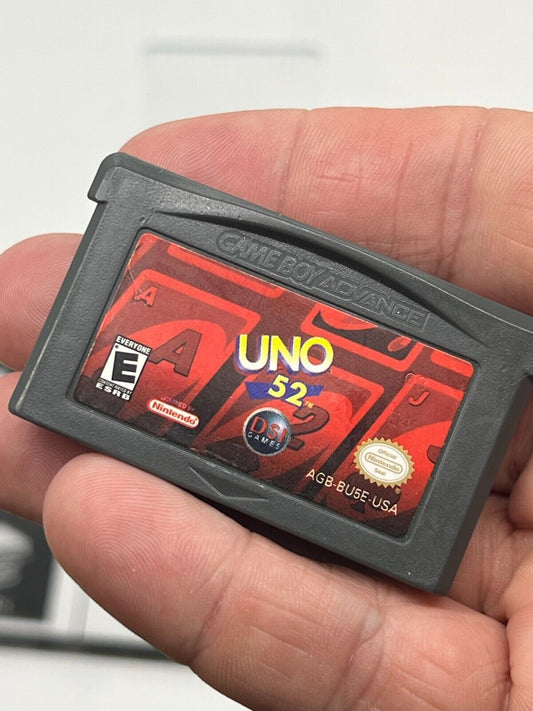 Uno 52 (Nintendo Game Boy Advance, 2006) - Tested