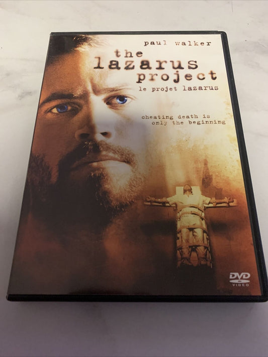 The lazarus project - DVD bilingual - Paul Walker - RARE