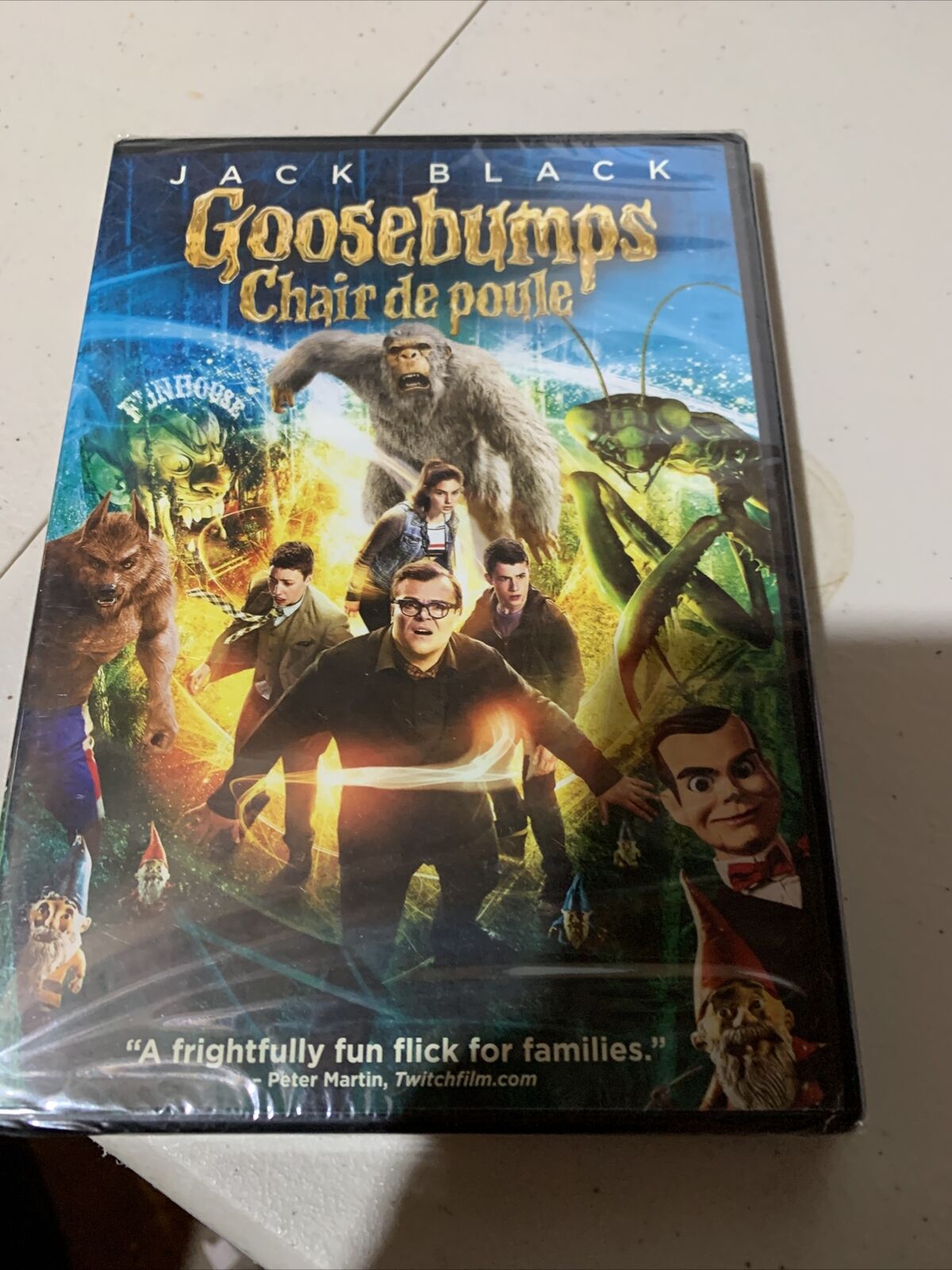 Goosebumps (DVD, 2016, Canadian Bilingual)