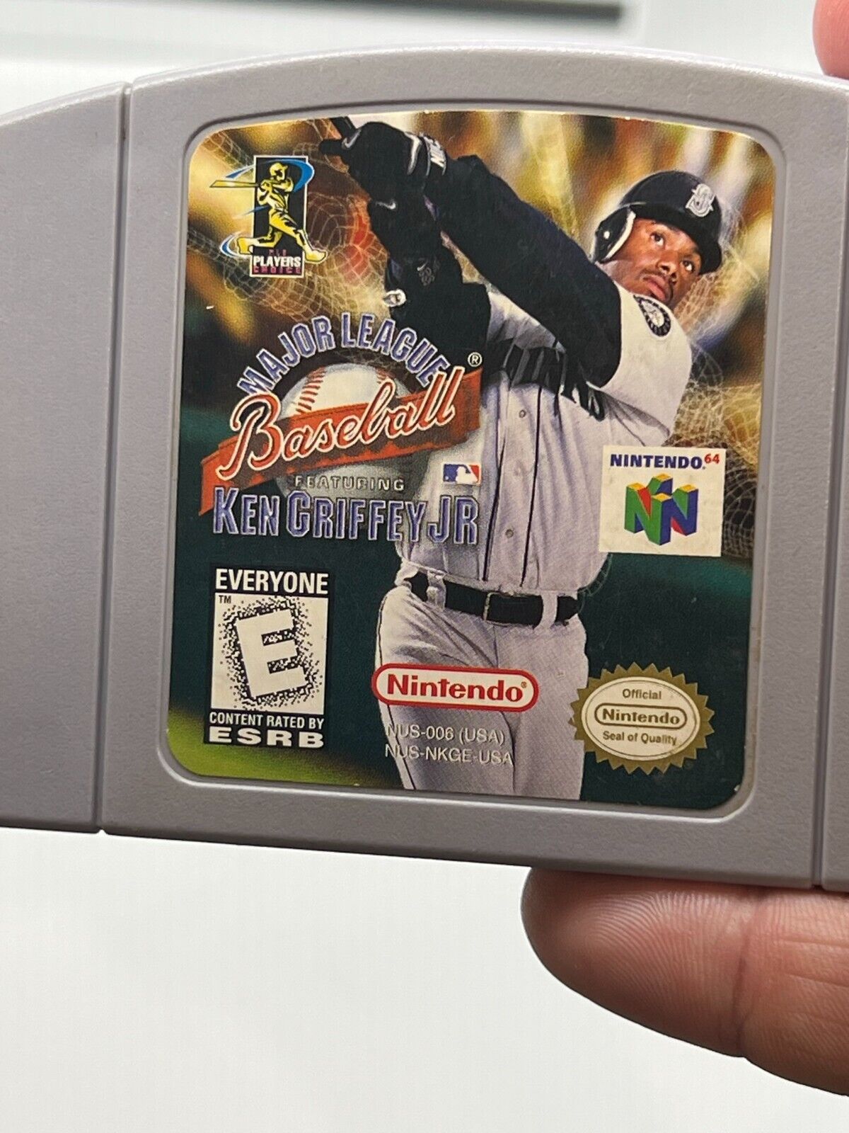 Major League Baseball Featuring Ken Griffey Jr. (Nintendo 64, 1998)