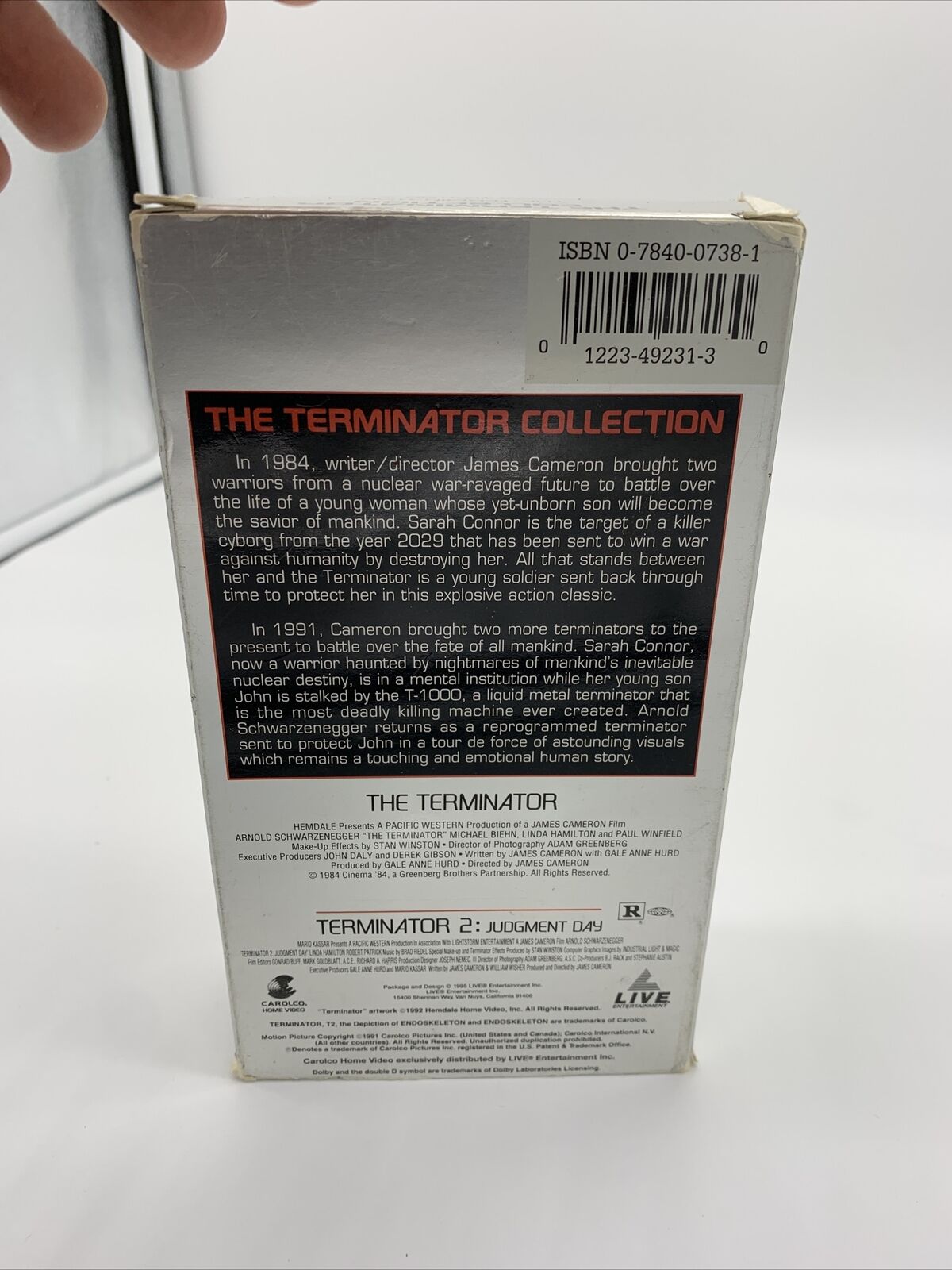 The Terminator Collection (VHS, 1995, 2-Tape Set)